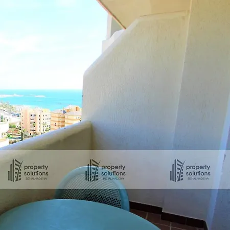 1010 Benalbeach - Apartamento Con Vista Al Mar - Piscina Todo El Ano - Primera Linea De Playa * Benalmádena
