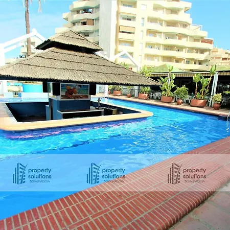 1010 Benalbeach - Apartamento Con Vista Al Mar - Piscina Todo El Ano - Primera Linea De Playa Apartment Benalmadena