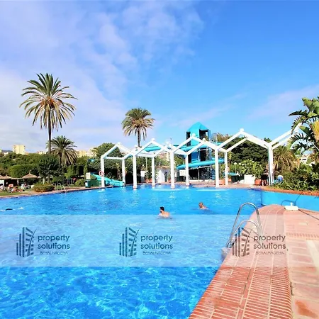 1010 Benalbeach - Apartamento Con Vista Al Mar - Piscina Todo El Ano - Primera Linea De Playa Apartment