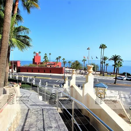 1010 Benalbeach - Apartamento Con Vista Al Mar - Piscina Todo El Ano - Primera Linea De Playa * Benalmadena