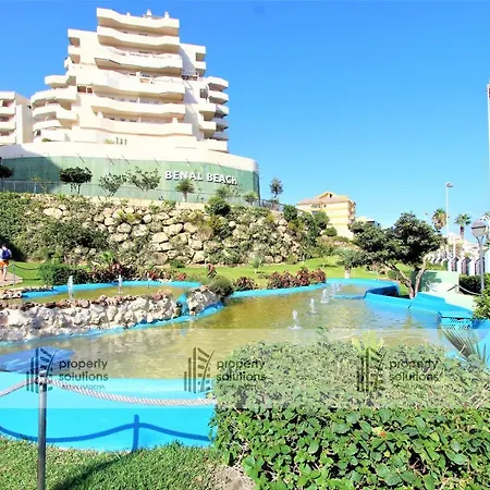 Apartment 1010 Benalbeach - Apartamento Con Vista Al Mar - Piscina Todo El Ano - Primera Linea De Playa *