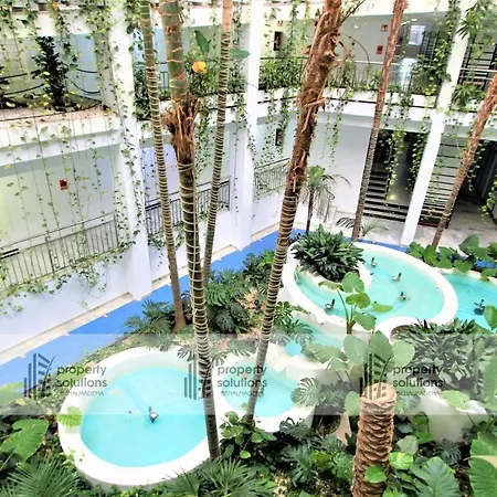 1010 Benalbeach - Apartamento Con Vista Al Mar - Piscina Todo El Ano - Primera Linea De Playa アパート ベナルマデナ